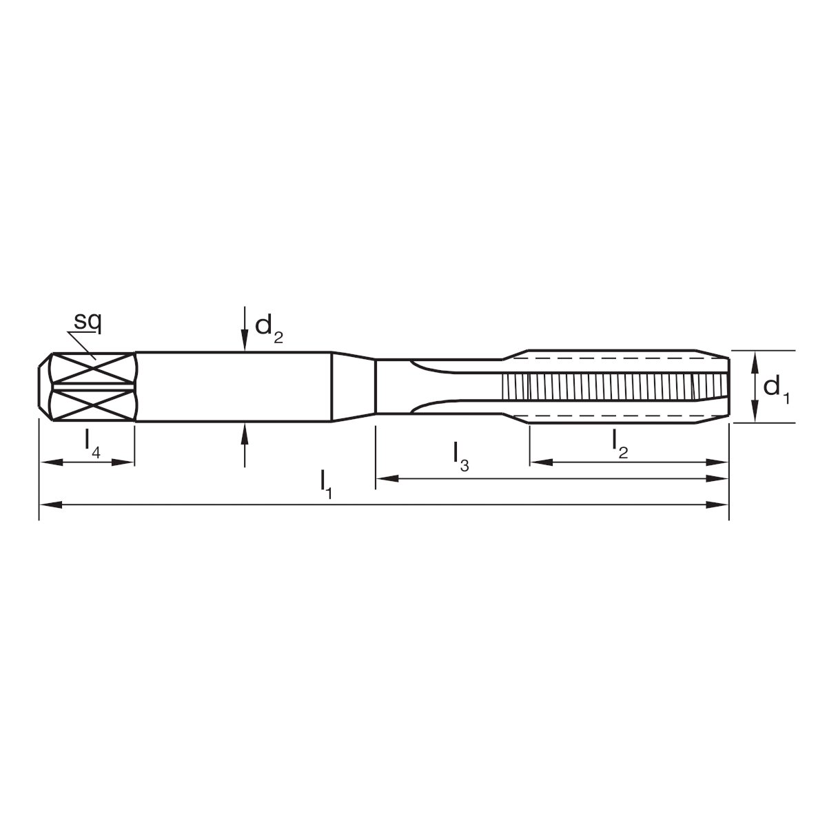 Straight Flute Tap Sets - UNC | Sutton Tools